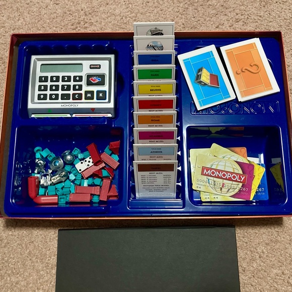 Monopoly Here & Now: The World Edition Game-Electronic Banking Complete Tested - Picture 2 of 13